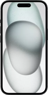 Vue de face de iPhone 15