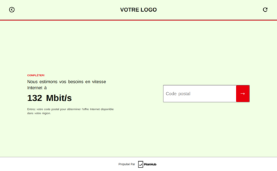 Widget de recherche internet